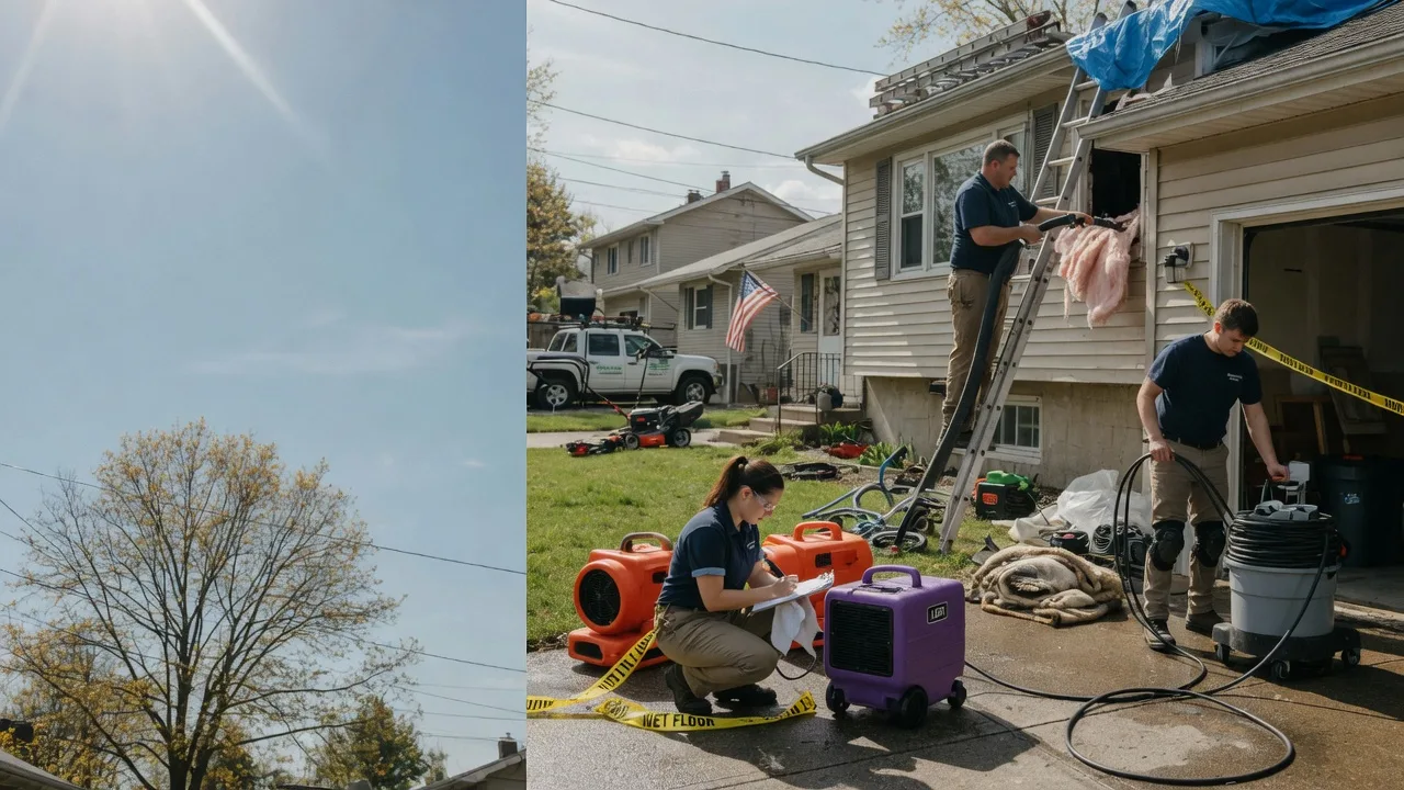 Emergency Water Removal in Burghill, OH near me